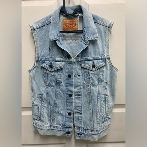 Men’s XS Levi's Light Blue Denim Vest